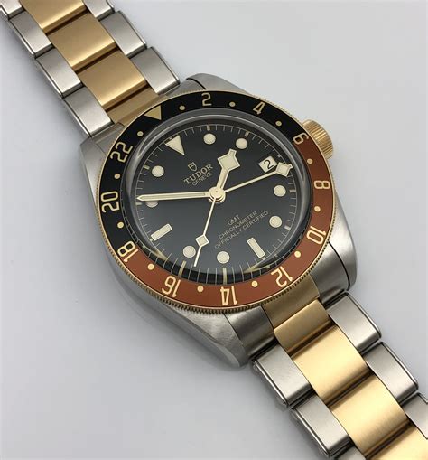 tudor gmt steel gold|tudor black bay pre owned.